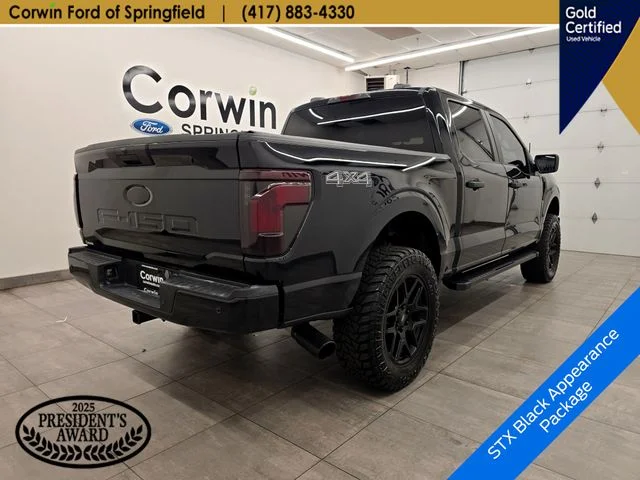 Certified Used 2024 Black Metallic Ford STX image 6