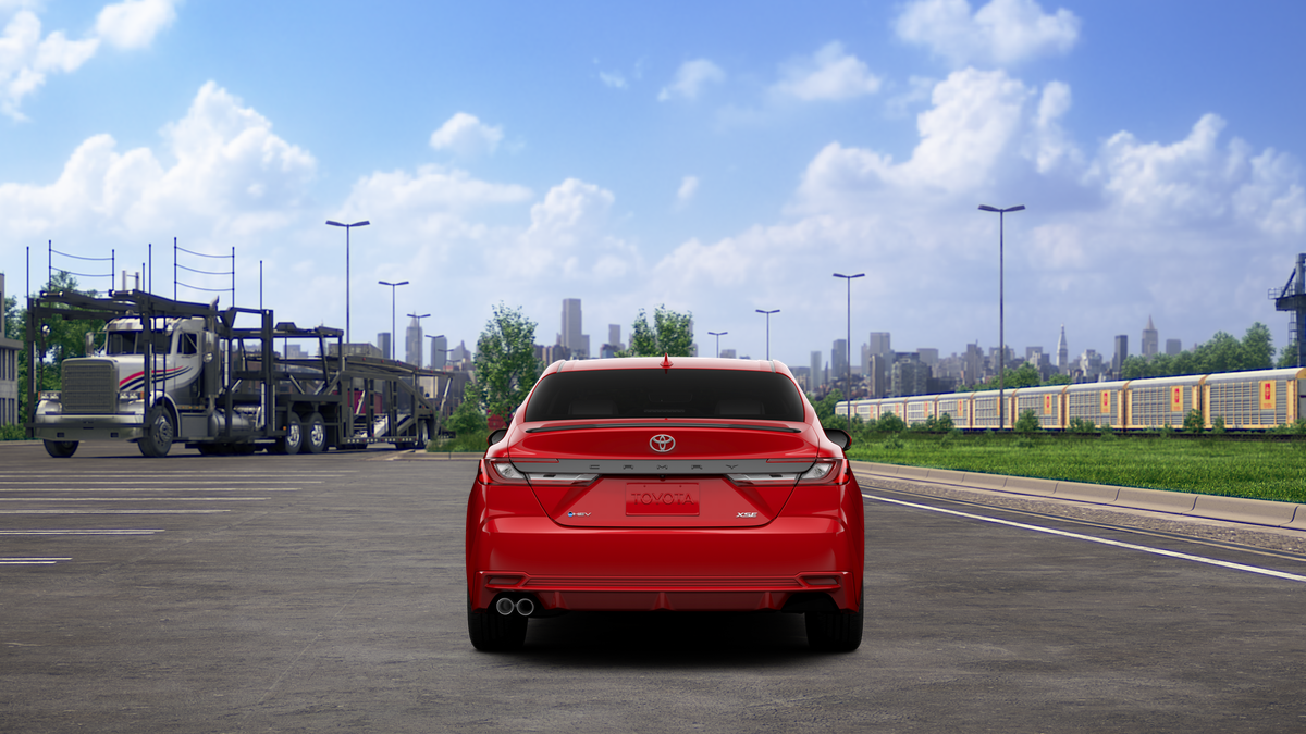 New 2026 Supersonic Red Toyota XSE image 8
