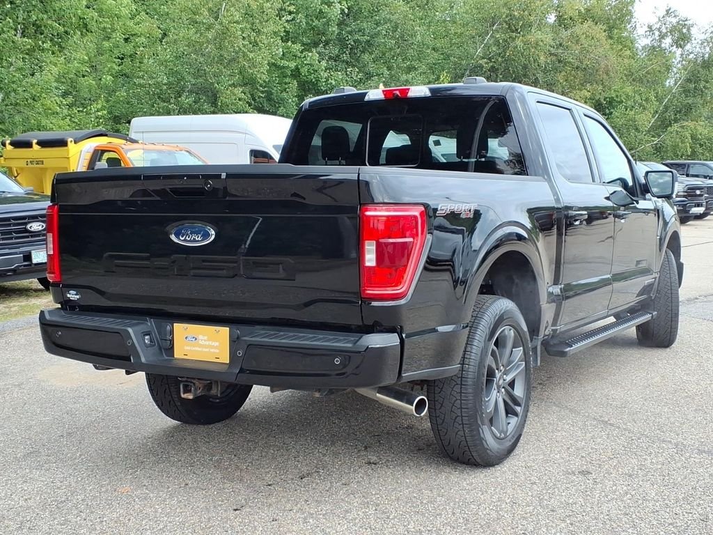Certified Used 2023 Black Metallic Ford XLT image 4