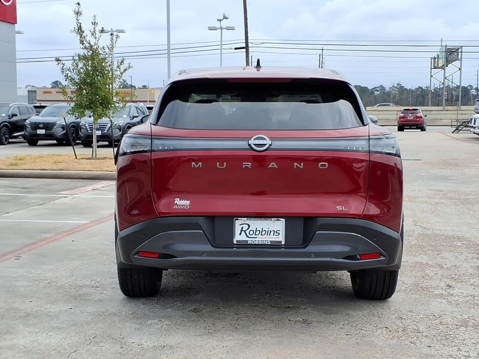 2026 Nissan Murano SL Red at Robbins Nissan