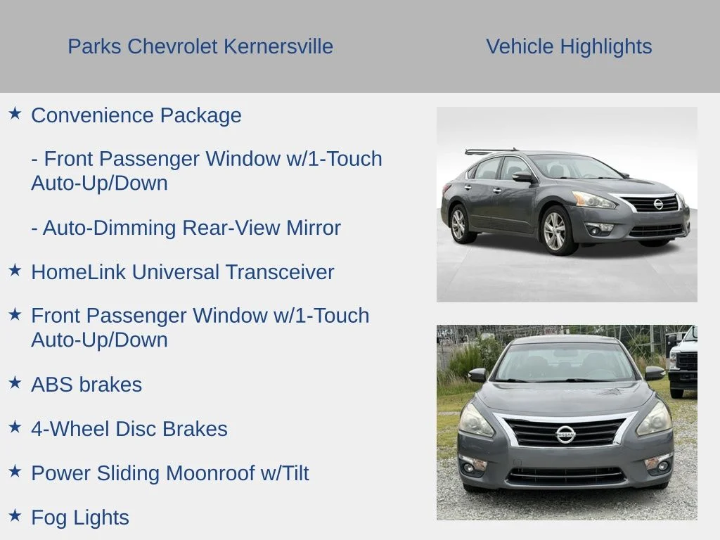 Used 2014 Gray Nissan 2.5 SV image 11
