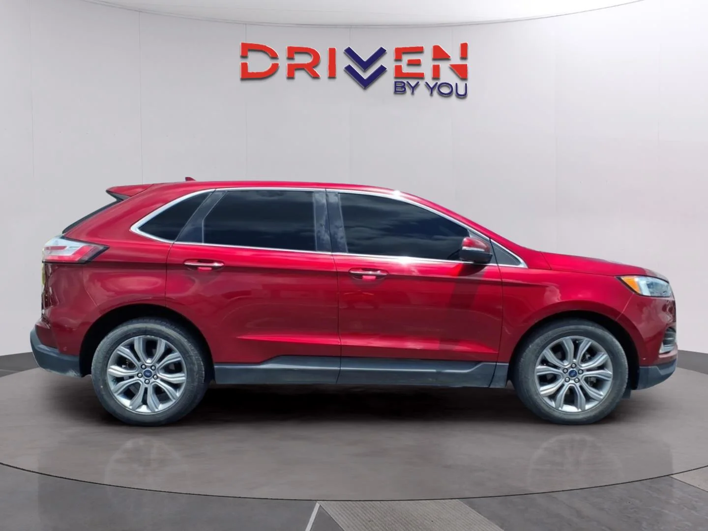 Used 2019 Ruby Red Metallic Tinted Clearcoat Ford Titanium image 6