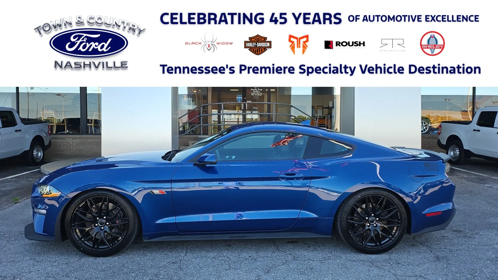 Used 2022 Blue Ford GT Premium image 1