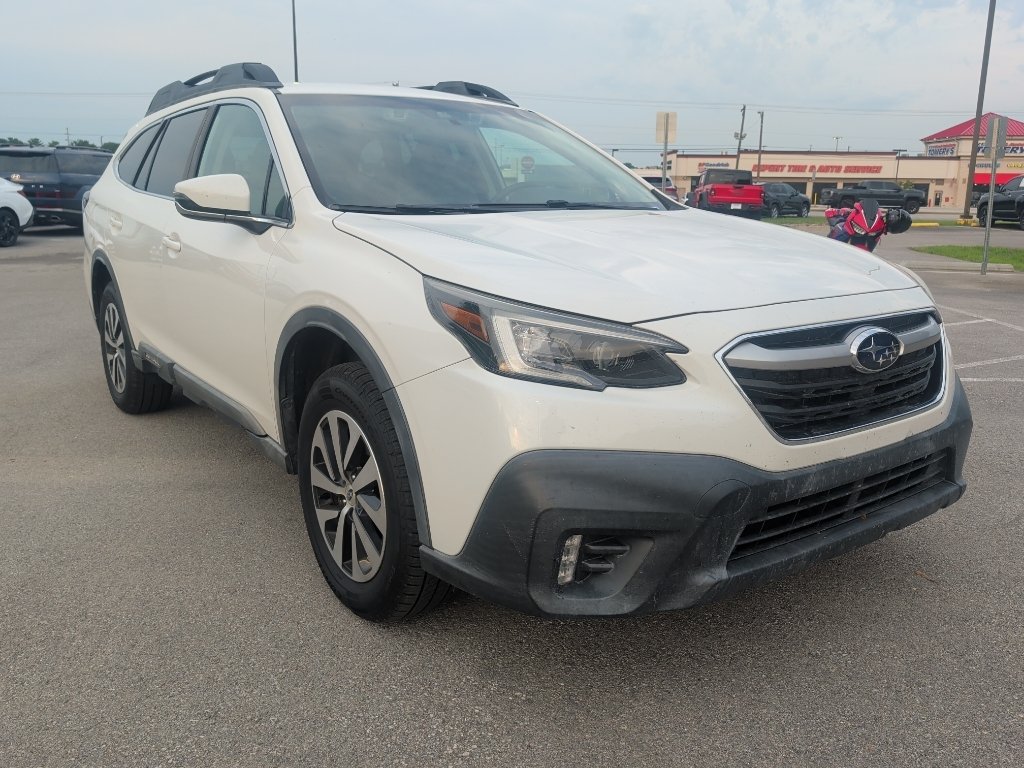 Used 2020 Crystal White Pearl Subaru Premium image 1