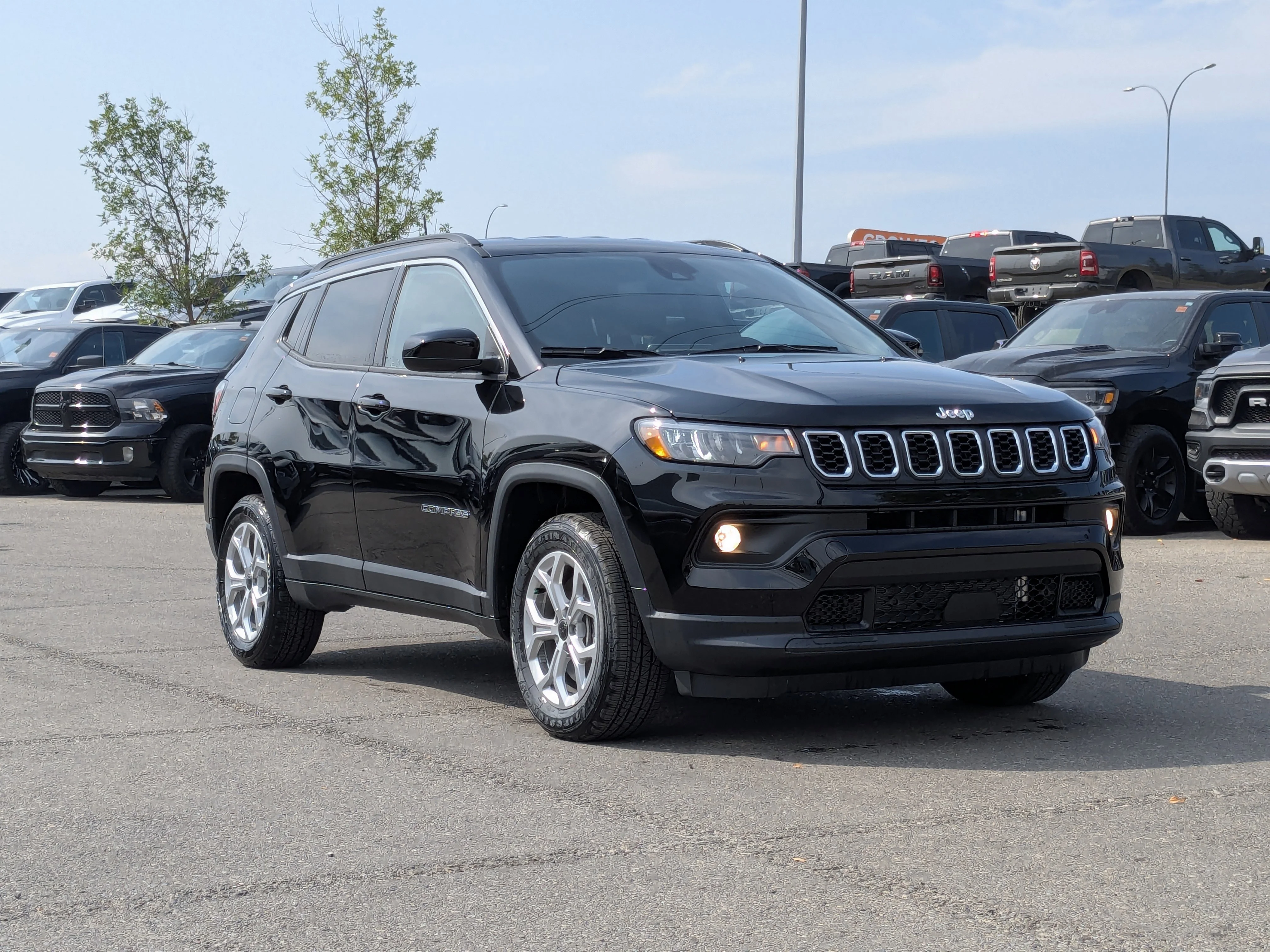 New 2025 Black Jeep North - - Front heated seats - Forward Collision Warning - Uconnect 5 with 8.4?inch display image 2