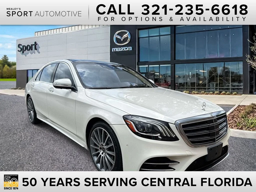 merci　19 Pre-Owned 2019 Mercedes-Benz S-Class S 560 4D Sedan in Orlando