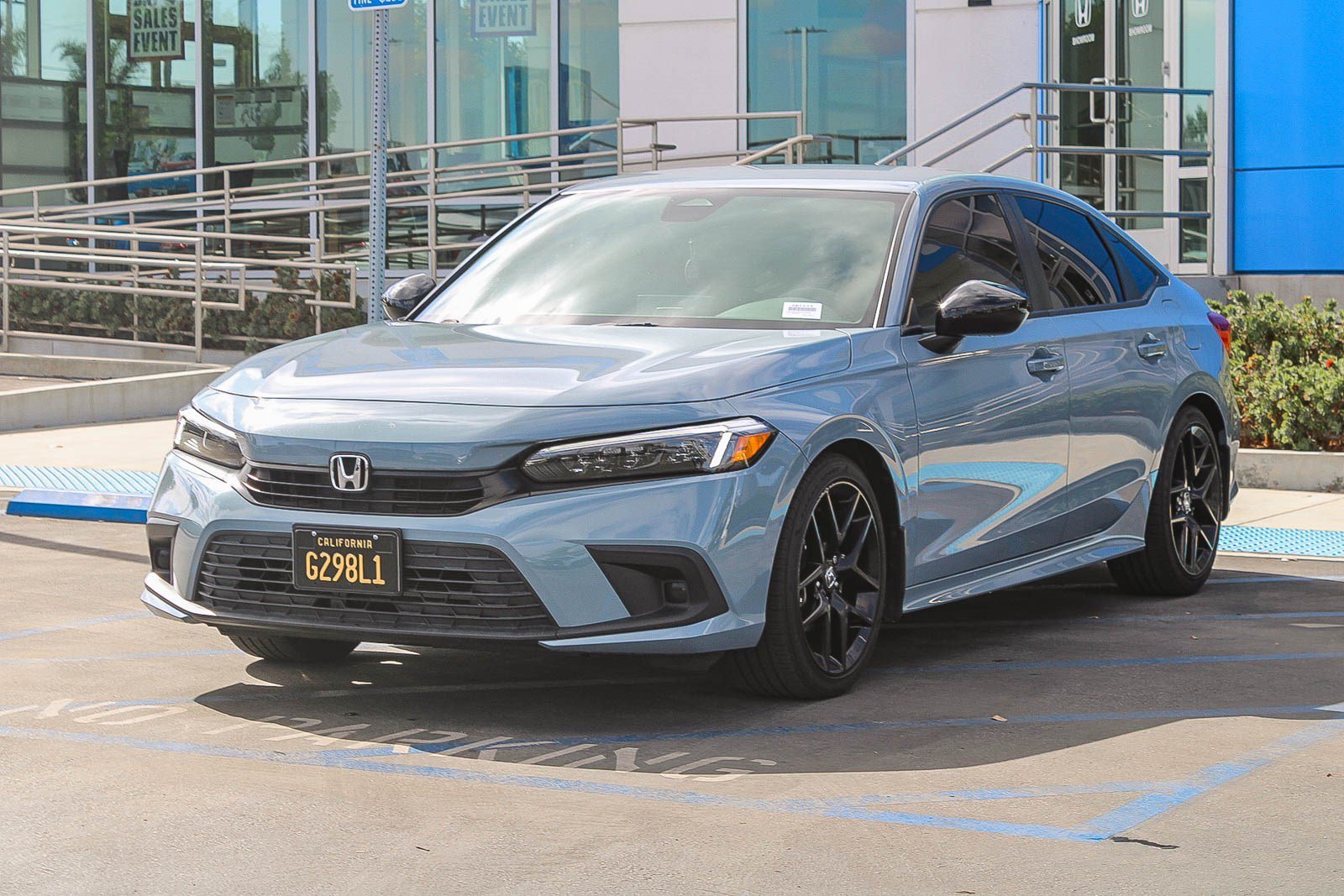Certified Used 2023 Meteorite Gray Metallic Honda Sport image 3