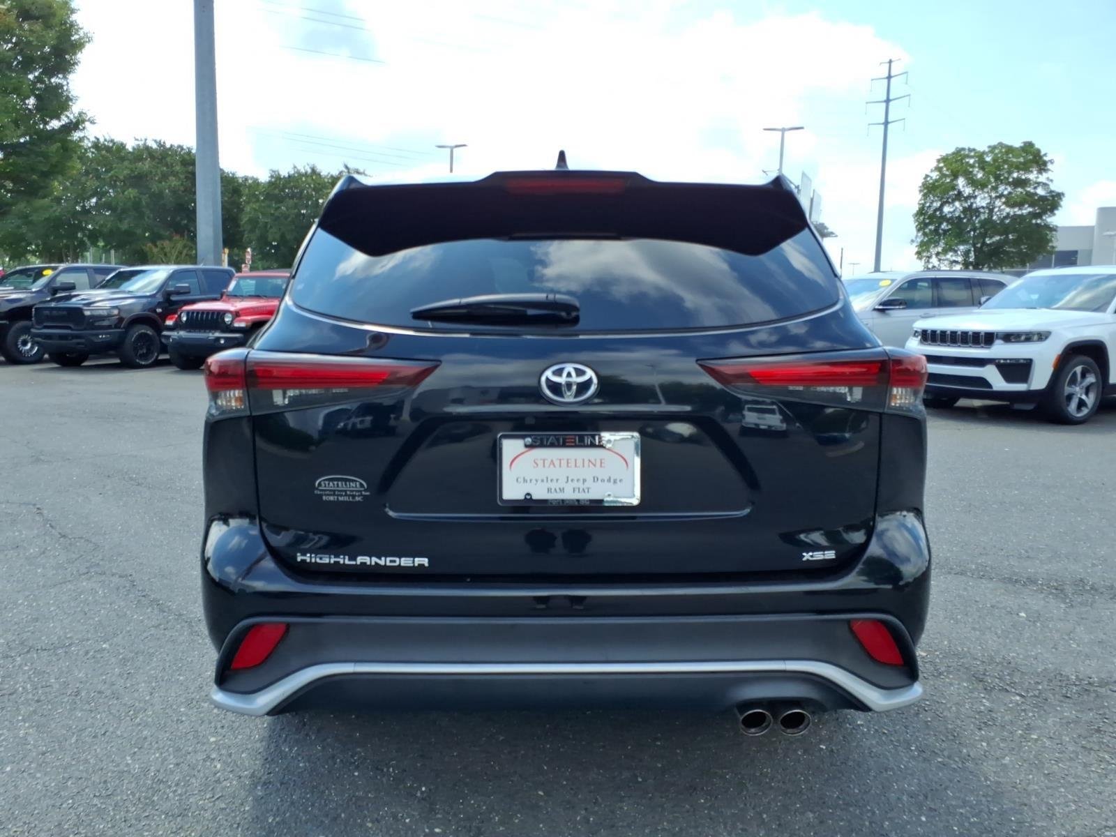Used 2024 Midnight Black Metallic Toyota XSE image 16