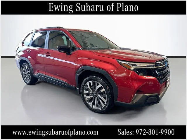 New 2026 CRIMSON RED PEARL Subaru Touring image 1