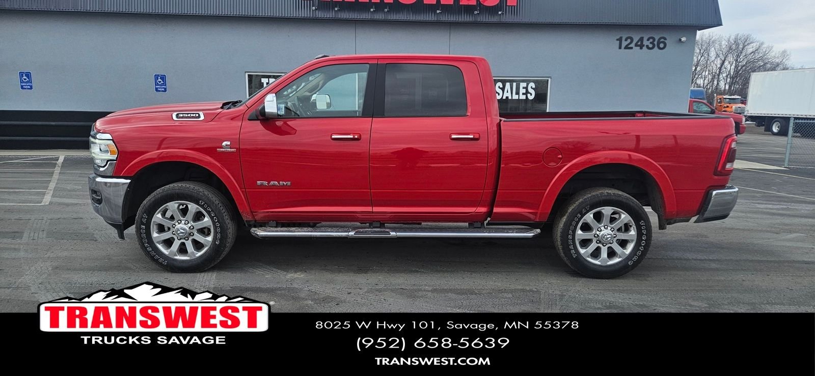 Used 2022 RAM Ram 3500 Pickup Laramie with VIN 3C63R3EL4NG440675 for sale in Minneapolis, Minnesota