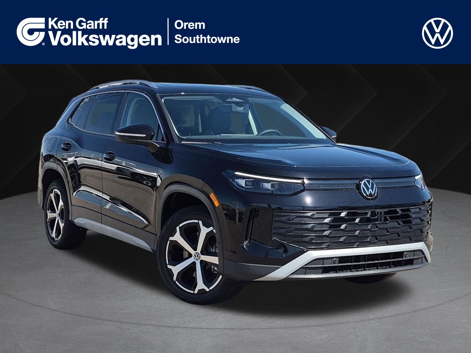 New 2026 Deep Black Pearl Volkswagen SE image 1