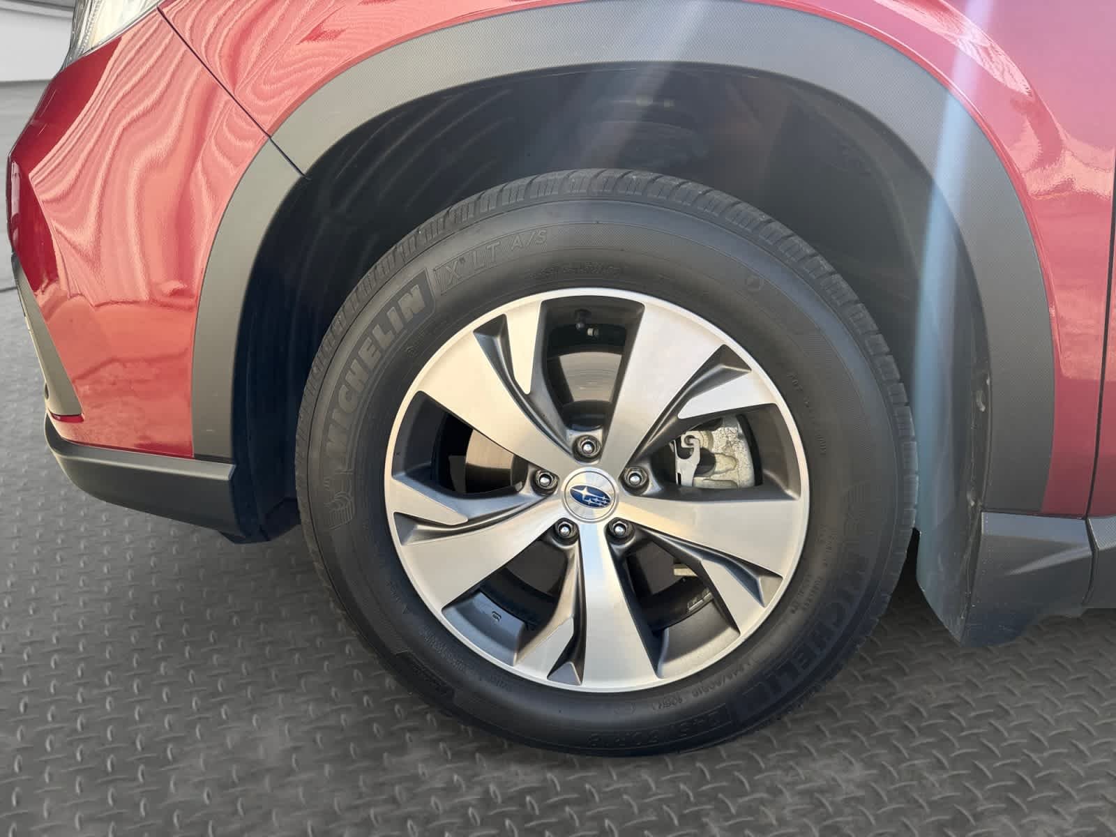 Used 2019 Crimson Red Pearl Subaru Premium image 9