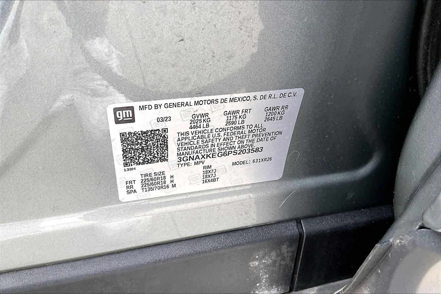 Used 2023 Sterling Gray Metallic Chevrolet LT image 35
