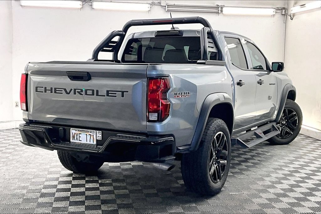 Used 2023 STERLING GRAY METALLIC Chevrolet 4WD Trail Boss image 13