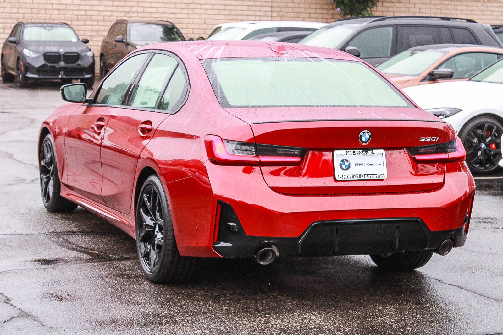 New 2026 Vegas Red Metallic BMW 330i NA image 4