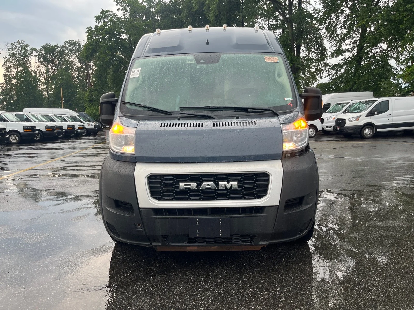 Used 2021 Patriot Blue Pearlcoat Ram High Roof 3500 159