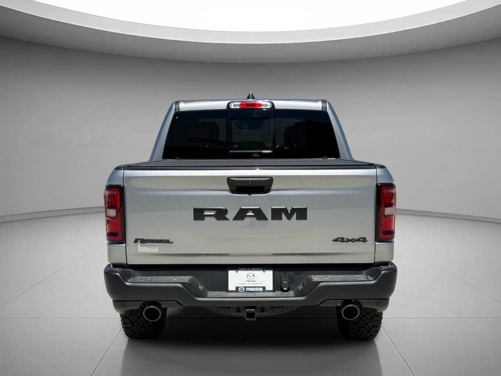 Used 2025 Billet Silver Metallic Clearcoat Ram Rebel image 8