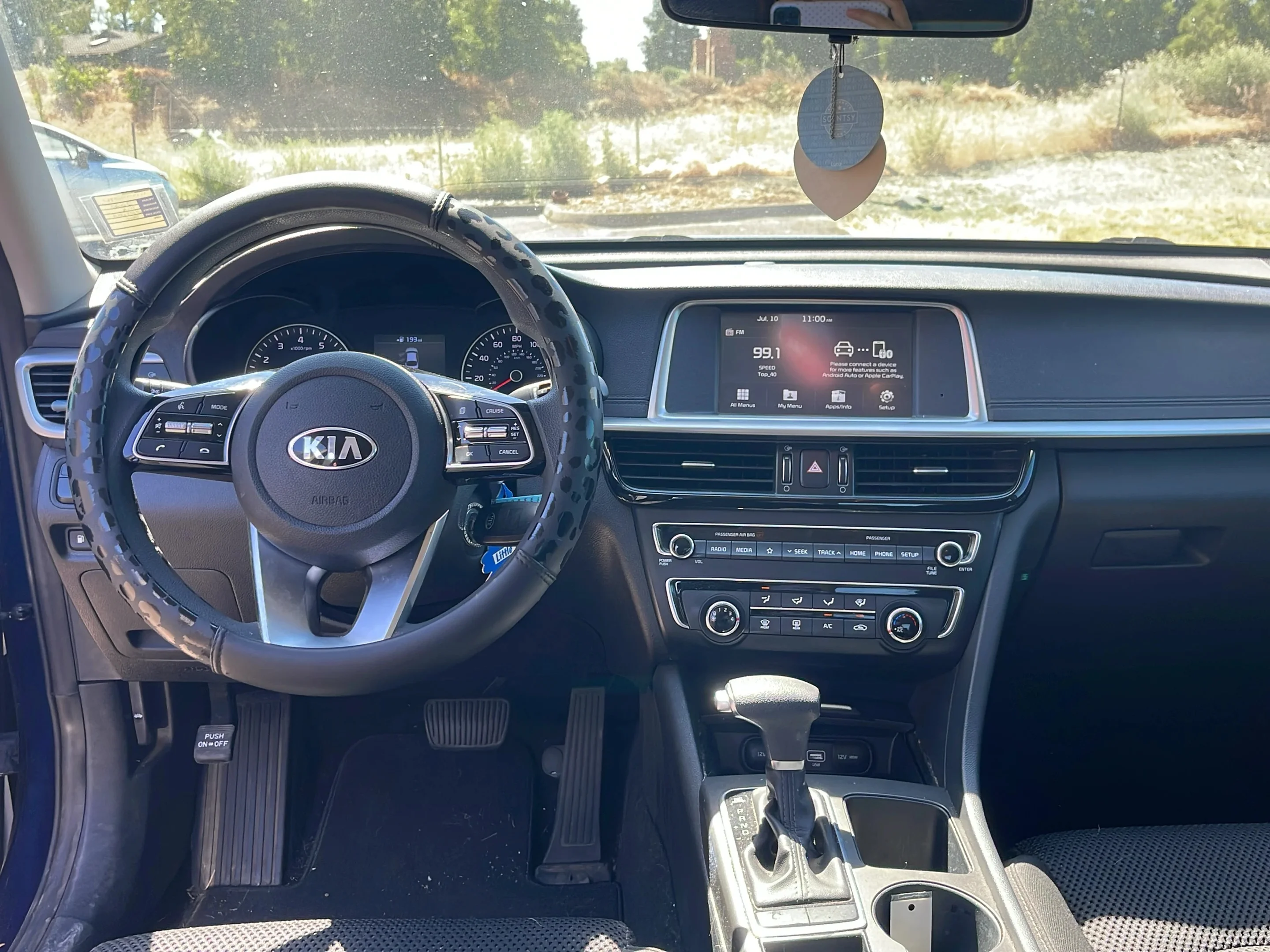 Used 2020 Blue KIA LX image 11