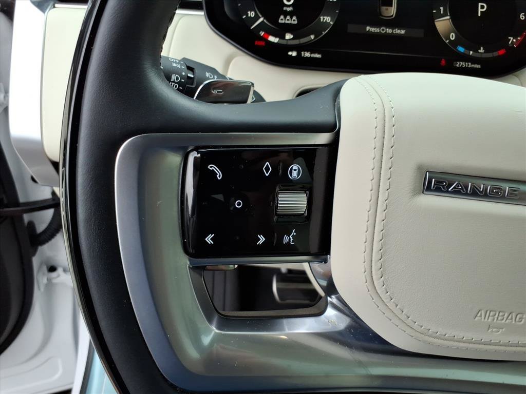 Certified Used 2025 Ostuni Pearl White Premium Metallic Land Rover SE image 16