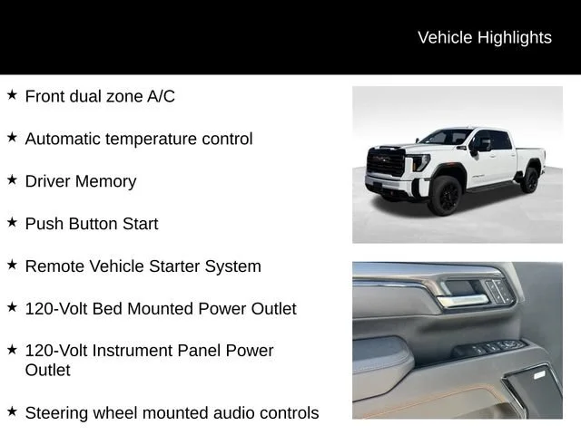 Certified Used 2025 Summit White GMC AT4 image 15
