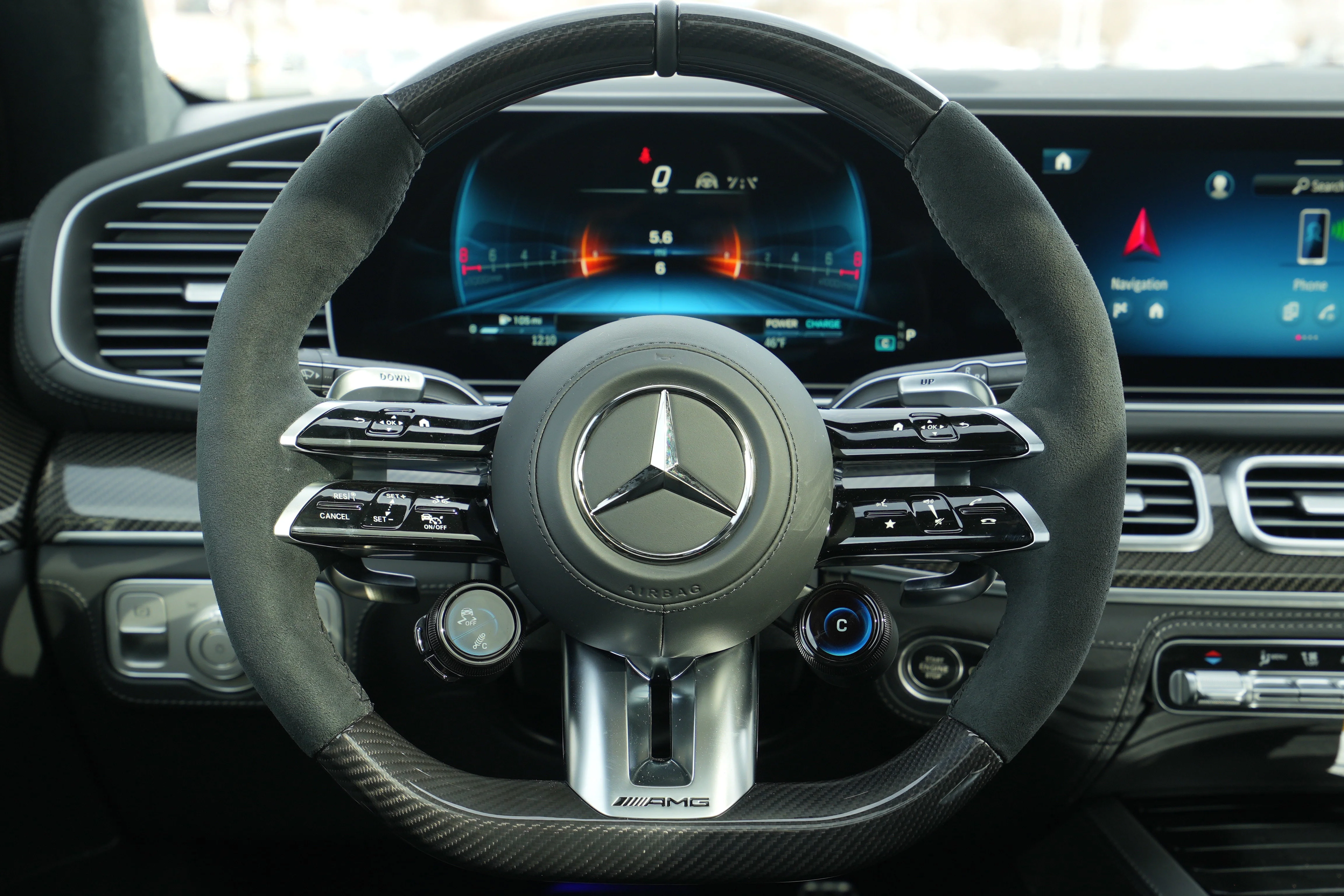 New 2026 MANUFAKTUR Alpine Grey Mercedes-Benz AMG® GLE 63 S image 29