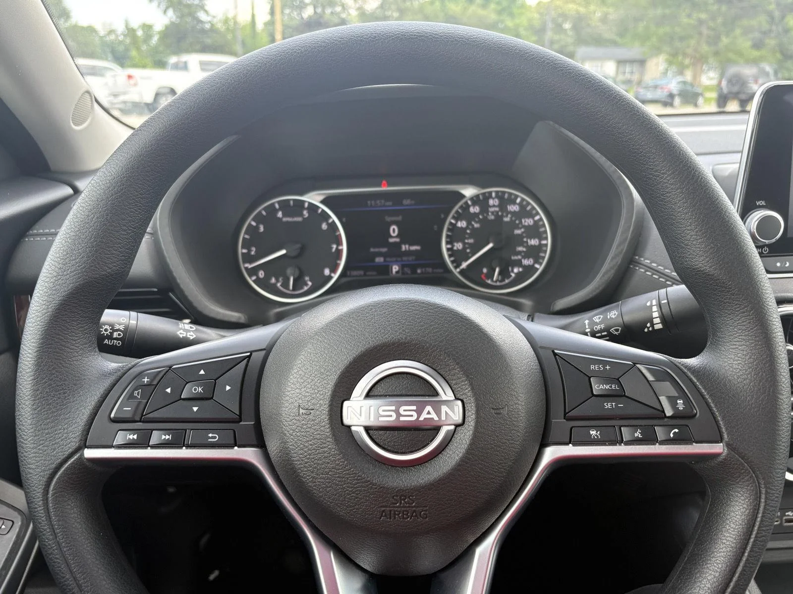 Used 2025 Atlantic Gray Metallic Nissan SV image 20