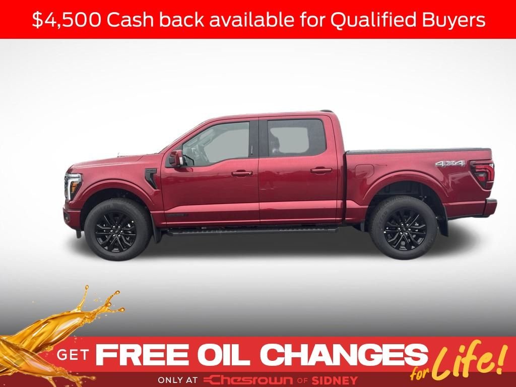 New 2026 Ruby Red Metallic Tinted Clearcoat Ford Lariat® image 2