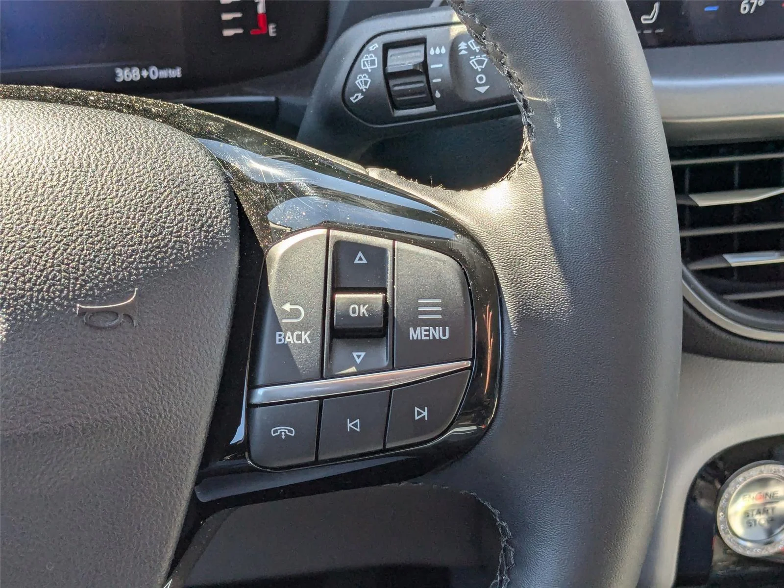 Used 2024 Star White Metallic Tri-Coat Ford PHEV image 27