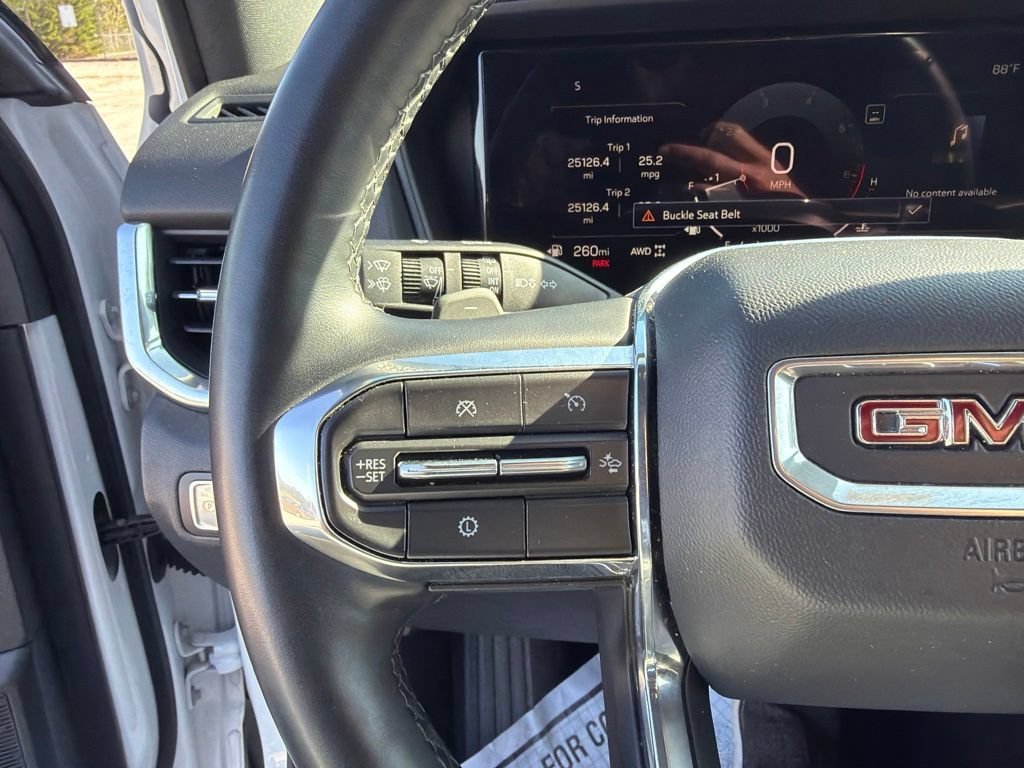 Used 2025 Summit White GMC AWD Elevation image 11