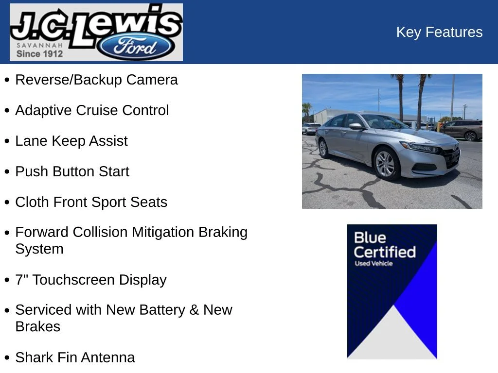 Certified Used 2019 Lunar Silver Metallic Honda LX image 28