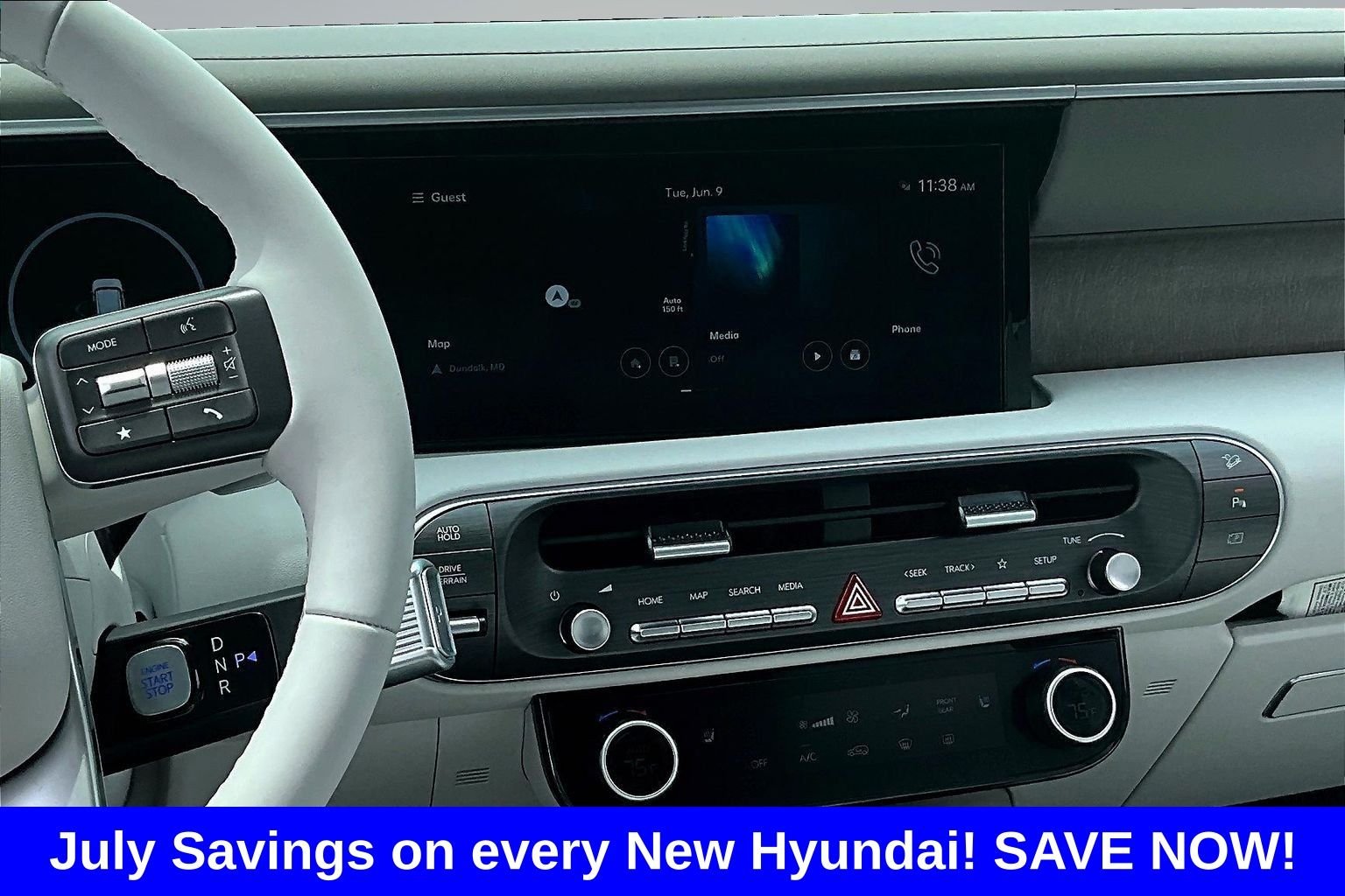 New 2026 Red Hyundai SEL AWD image 5