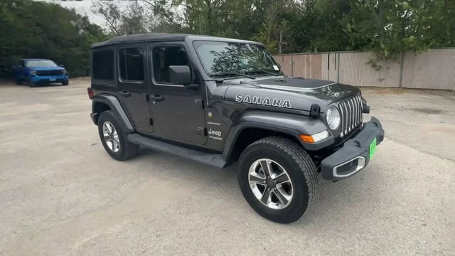 Used 2018 Jeep All-New Wrangler Unlimited Sahara with VIN 1C4HJXEG0JW150722 for sale in Seguin, TX