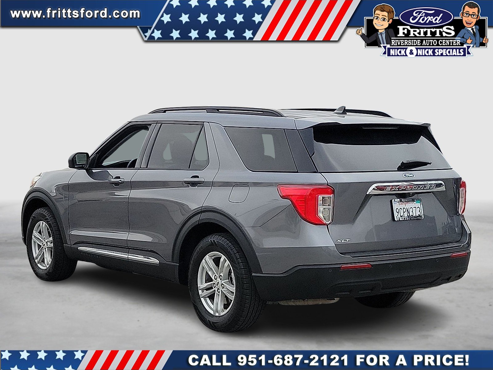 Certified Used 2022 Gray Metallic Ford XLT image 3