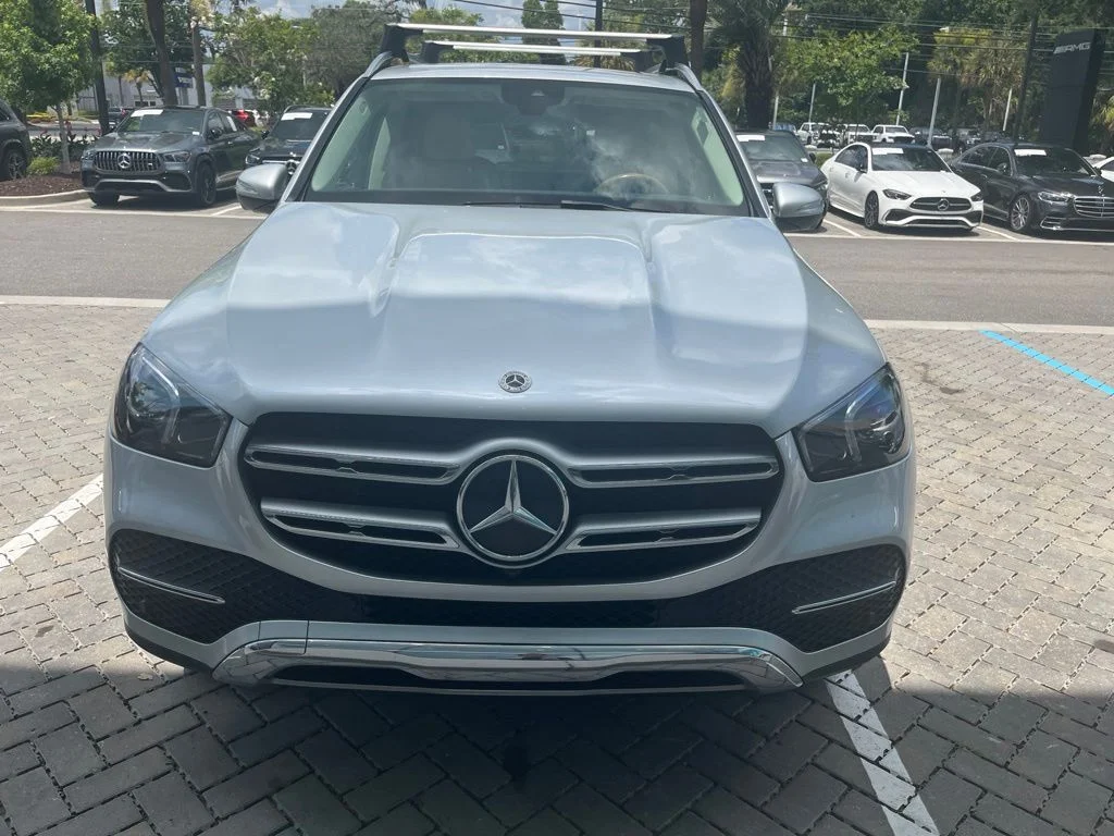 Certified Used 2021 Iridium Silver Metallic Mercedes-Benz GLE 350 image 3