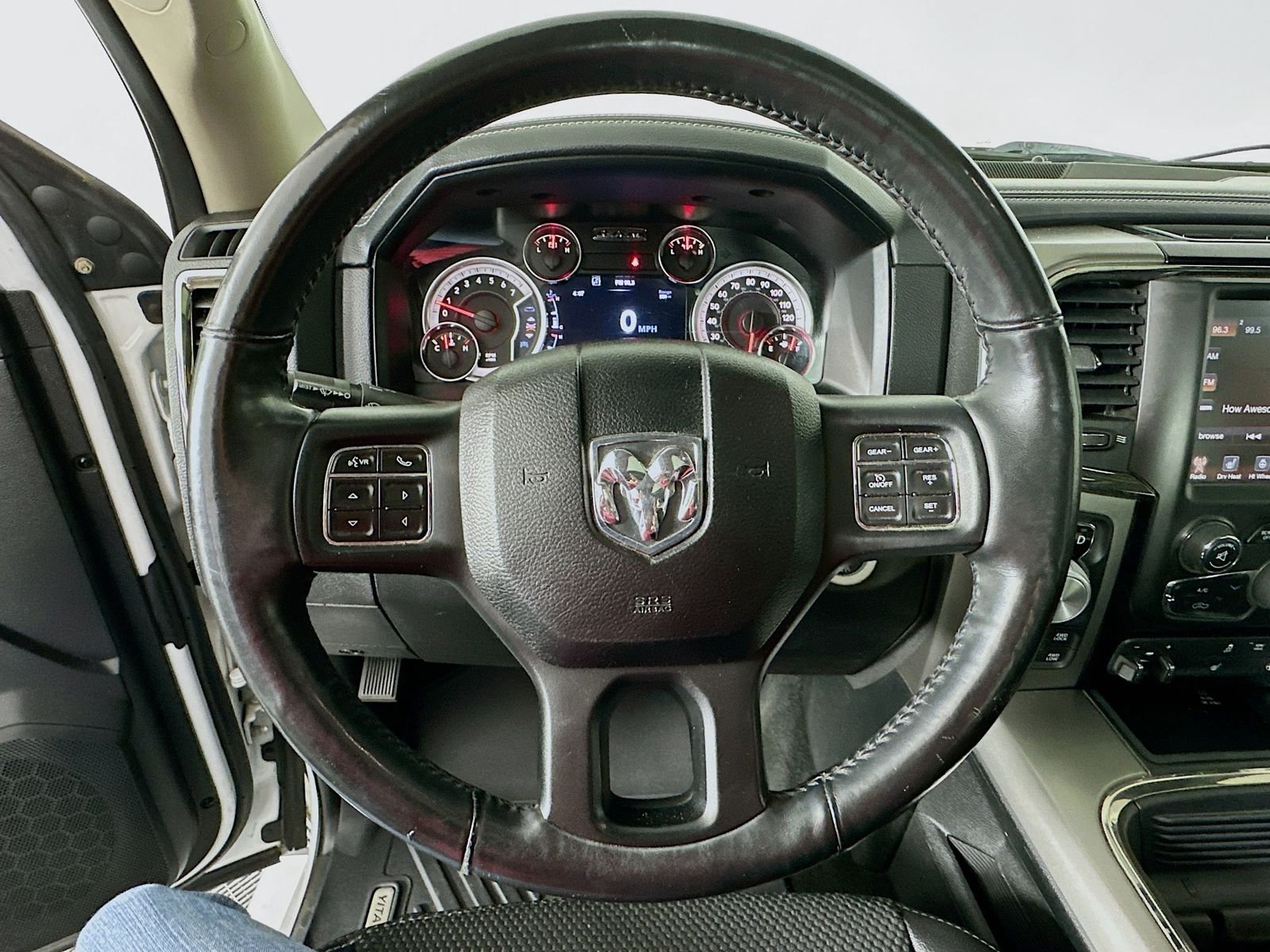 Used 2017 Bright White Clearcoat Ram Sport image 12