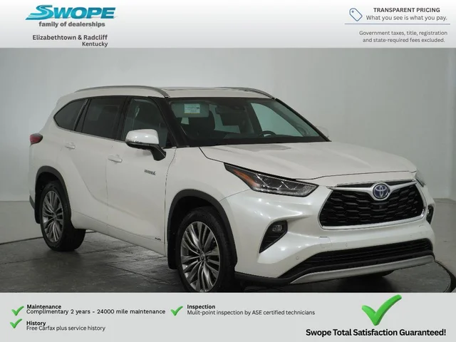 2021 Toyota Highlander Hybrid Hybrid Platinum