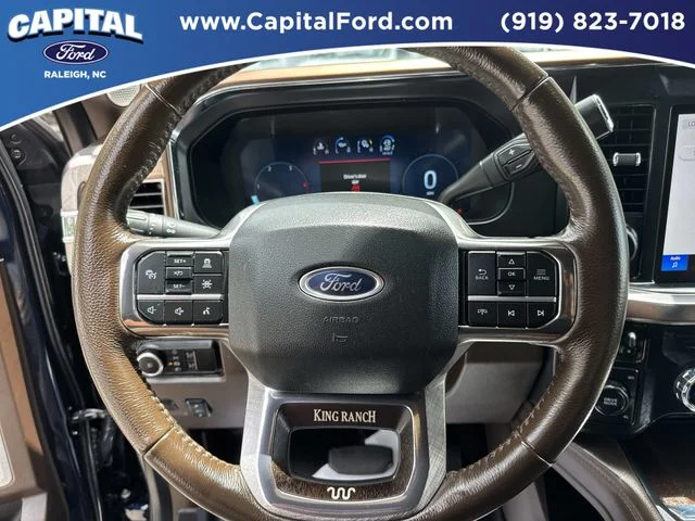 Used 2024 Blue Ford King Ranch image 25