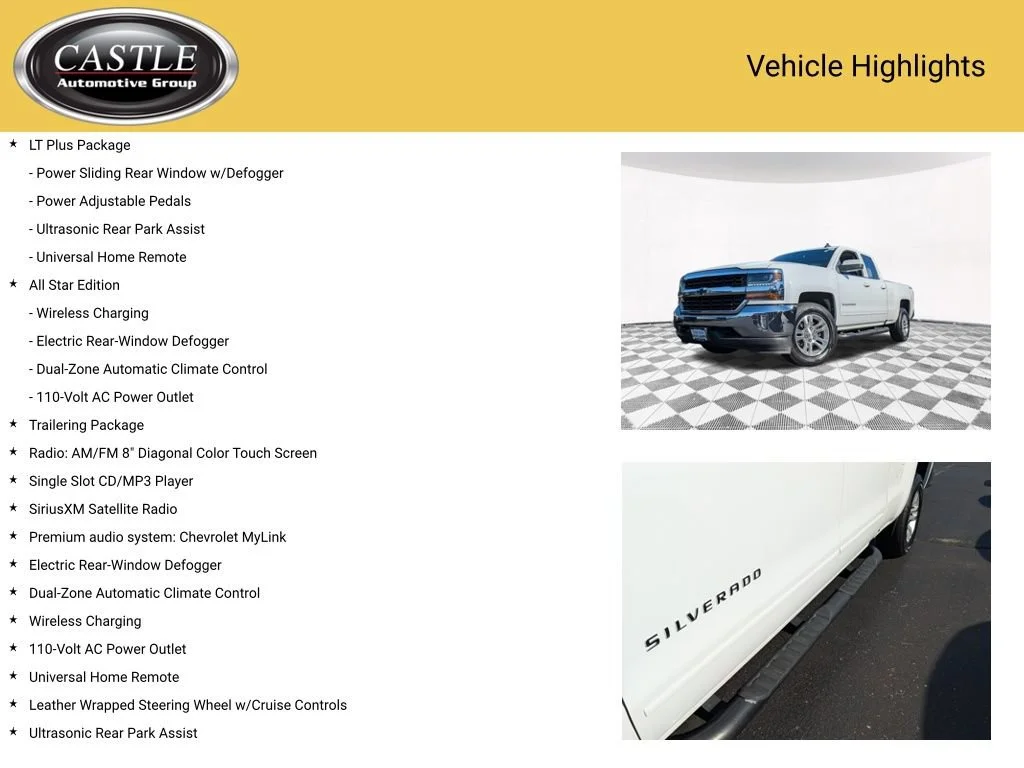 Used 2017 SUMMIT WHITE Chevrolet LT image 4