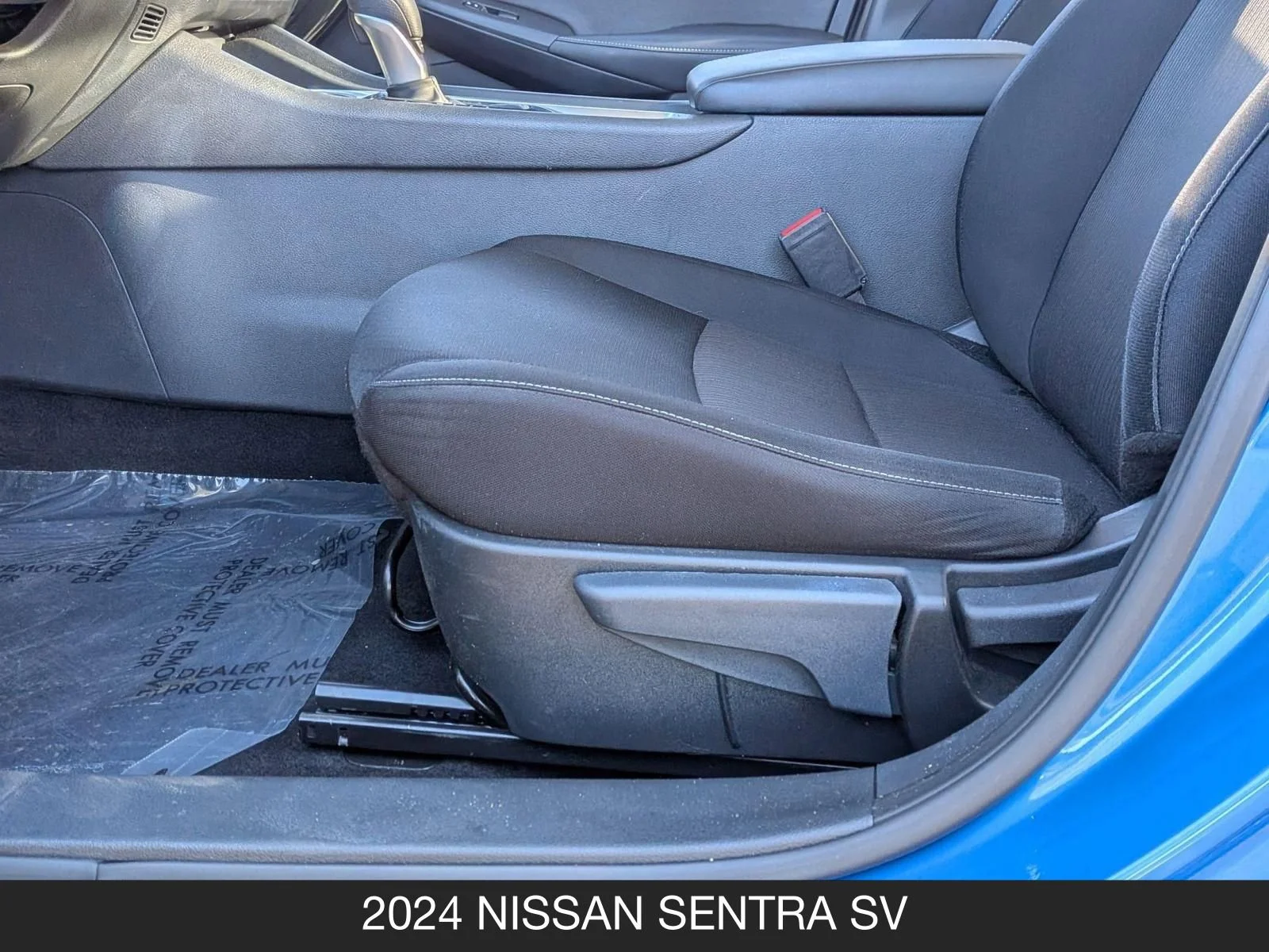 Used 2024 Electric Blue Metallic Nissan SV image 15