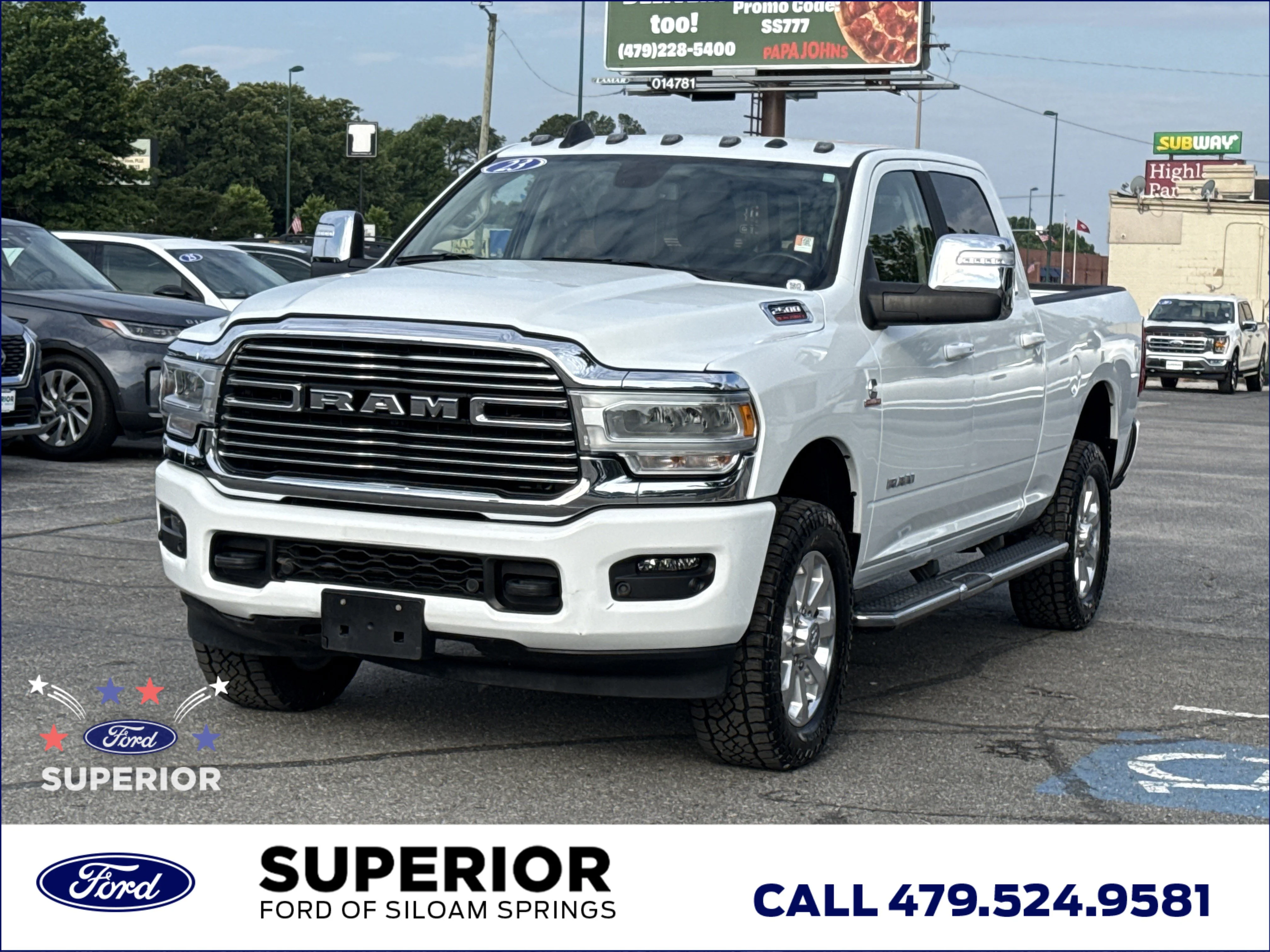 Used 2023 Bright White Clearcoat Ram Laramie 4WD image 13