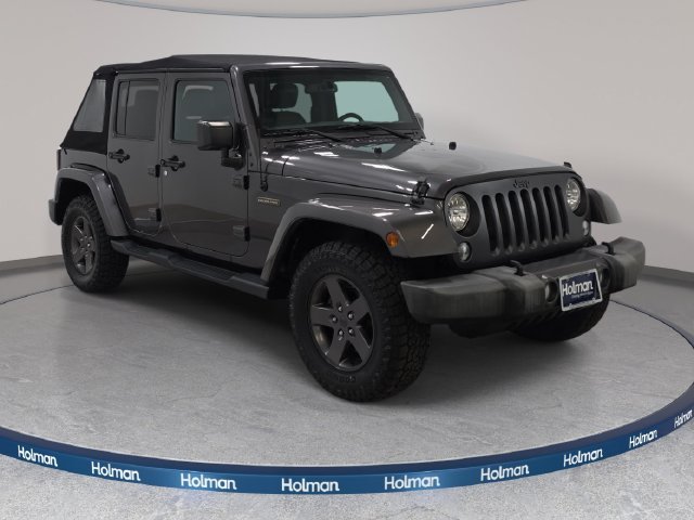 Used 2016 Gray Jeep Unlimited Sport image 4