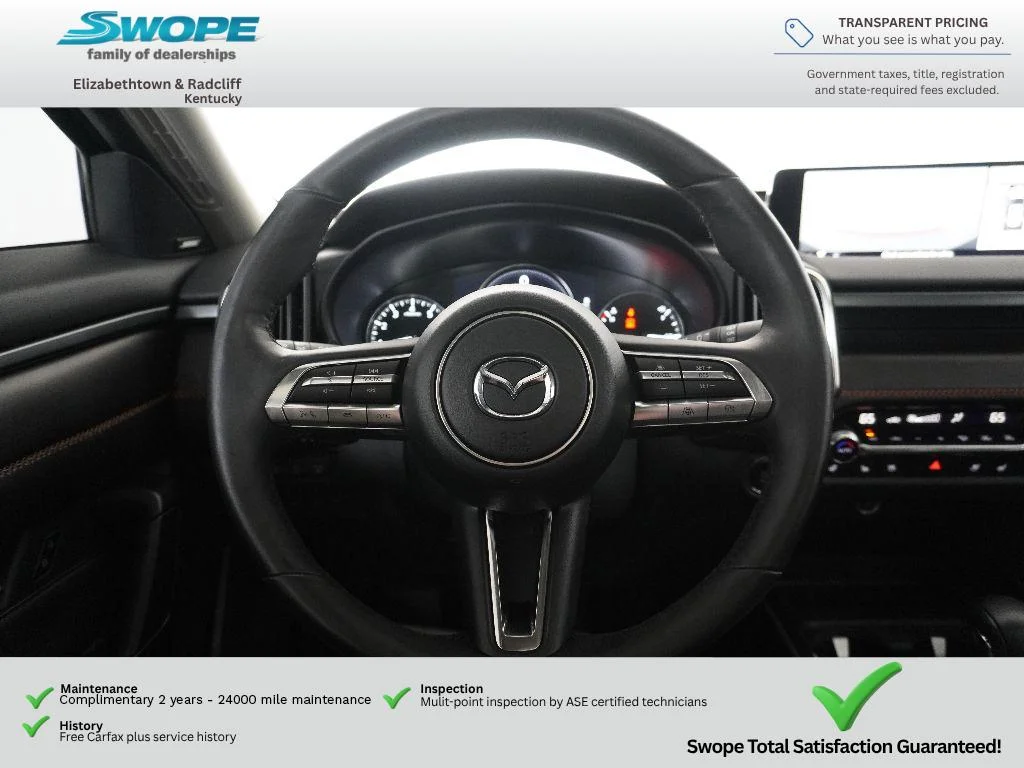 Used 2024 Zircon Sand Metallic Mazda 2.5 Turbo Premium Plus Package image 16