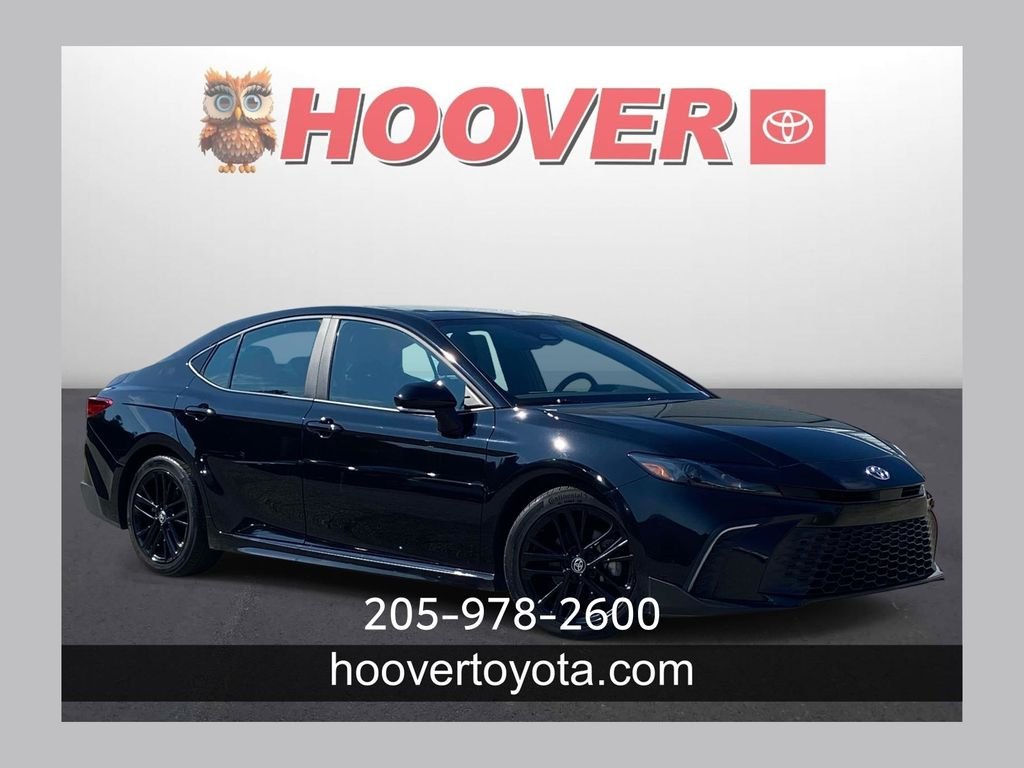Used 2025 Black Toyota SE image 1