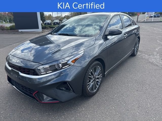Certified 2023 Kia Forte GT-Line with VIN 3KPF54AD1PE668699 for sale in Bristol, CT