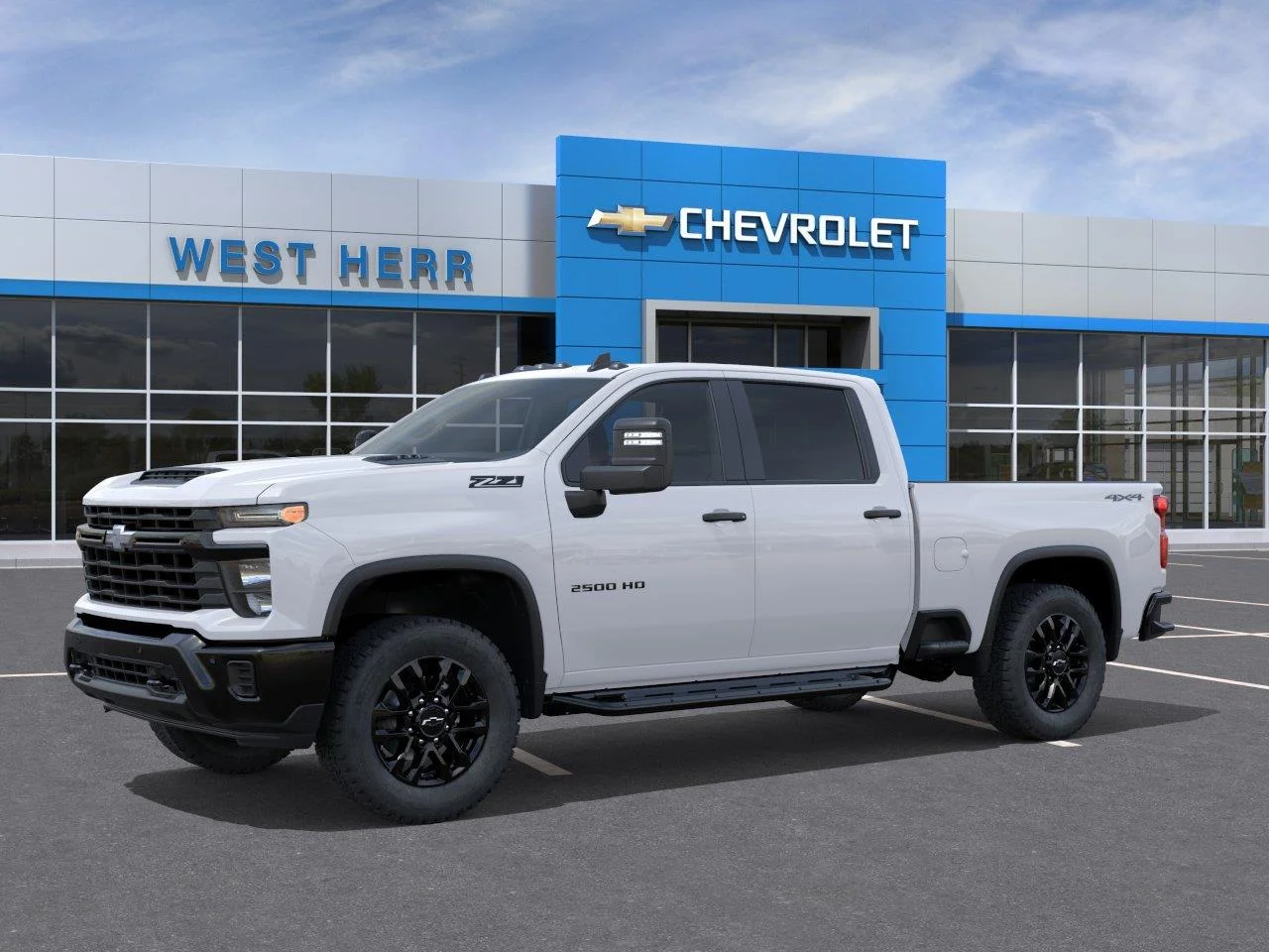New 2026 Summit White Chevrolet Custom image 2