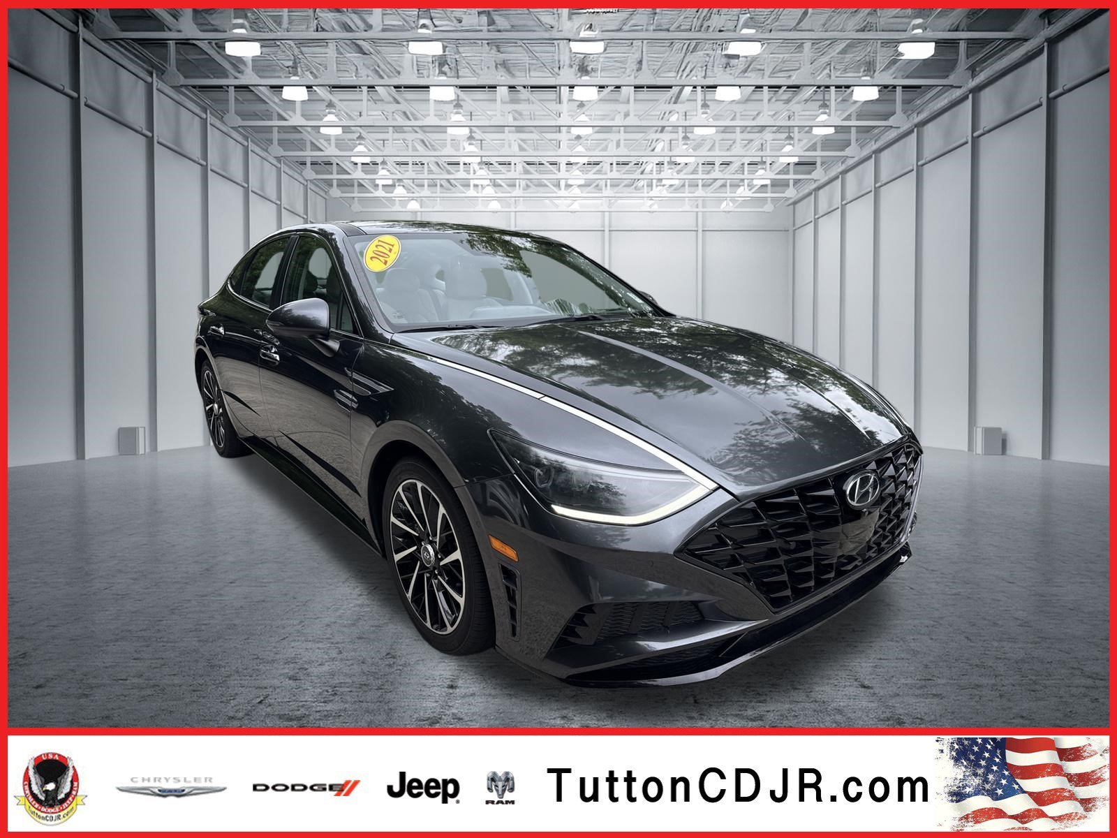 Used 2021 Portofino Gray Hyundai Limited image 1