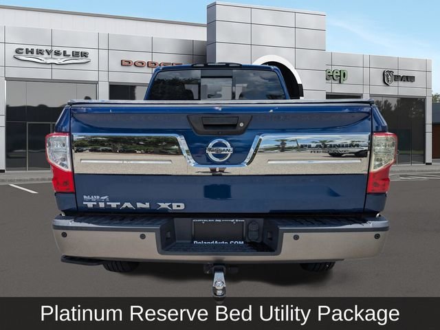 Used 2017 Blue Nissan Platinum Reserve image 4