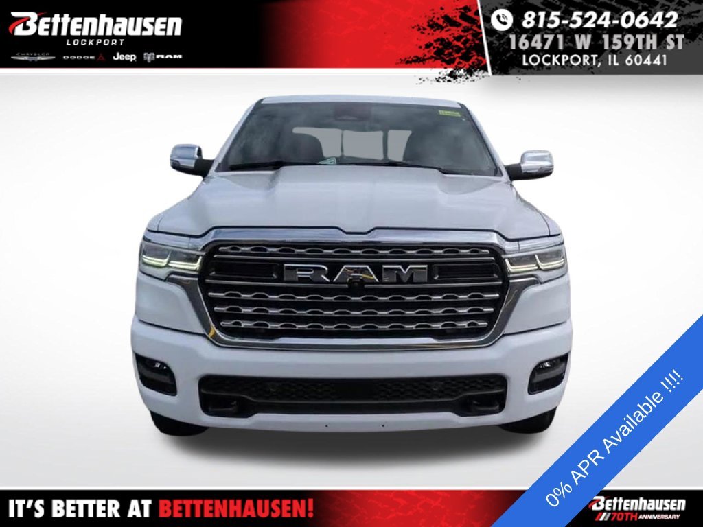 New 2026 Bright White Clear-Coat Exterior Paint RAM Limited image 2
