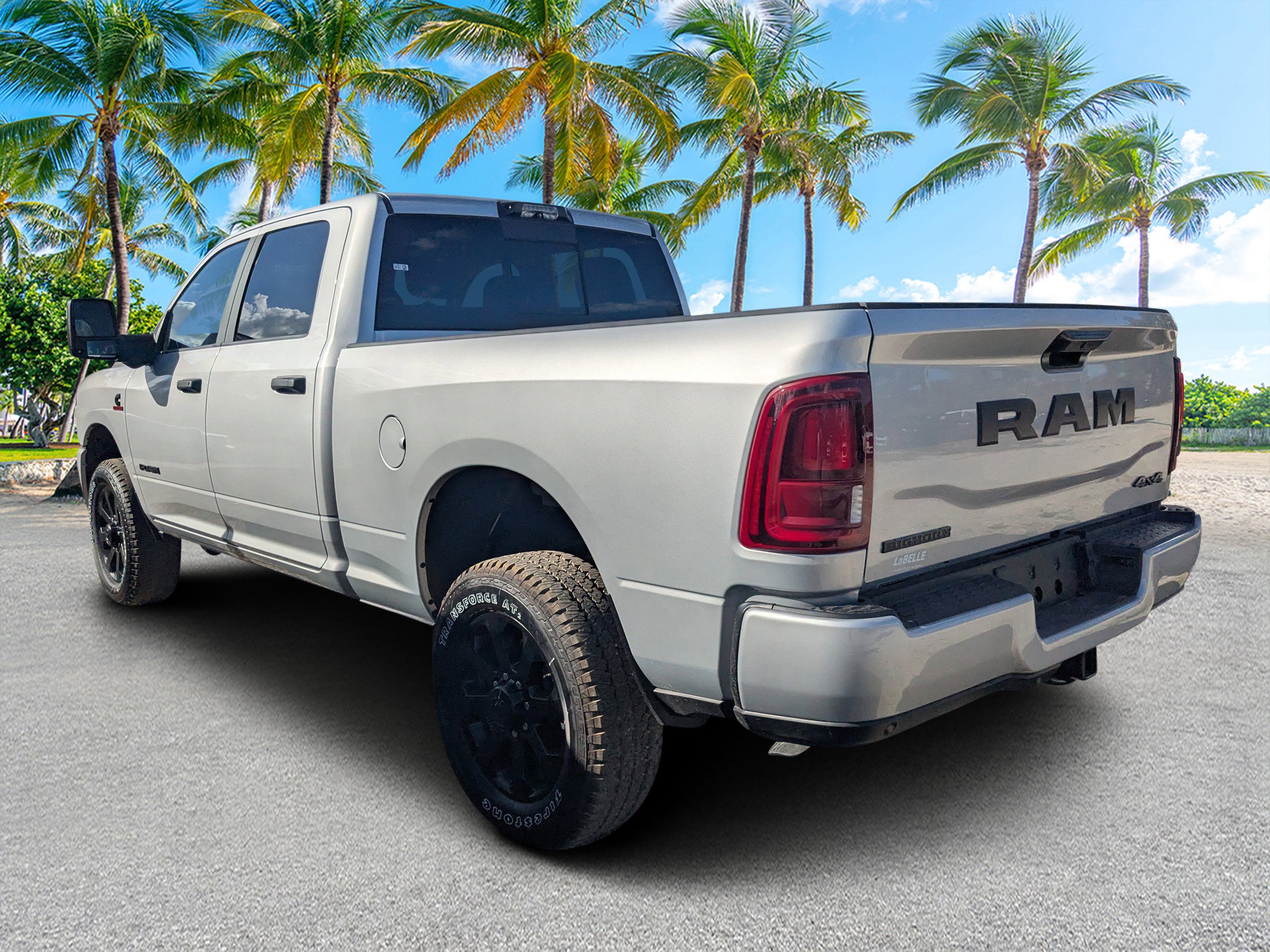 New 2026 Silver-Zynith Exterior Paint RAM Big Horn image 4