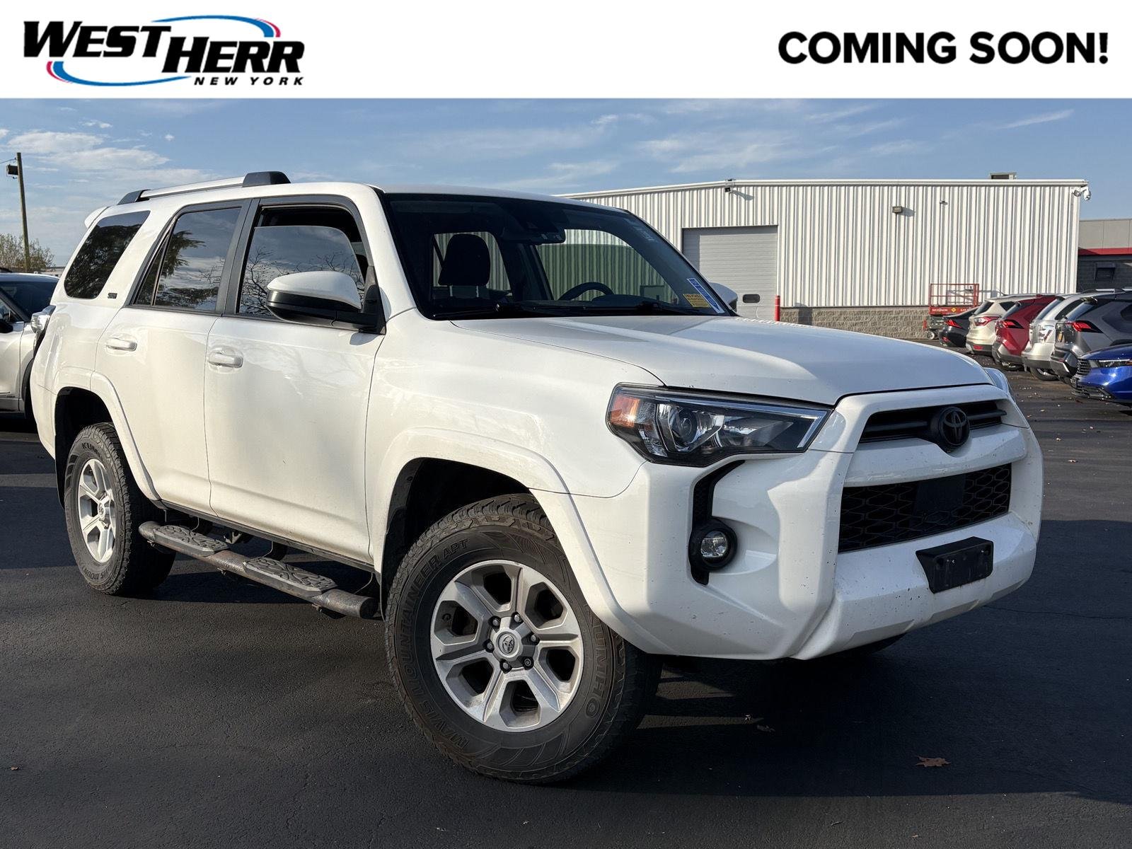 Used 2021 Super White Toyota SR5 image 1